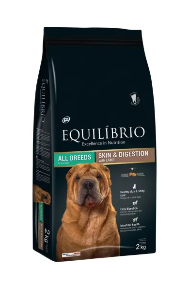 Equilibrio Dog Skin & Digestion All Breeds Lamb 2Kg