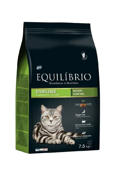 Equilibrio Cat Sterilised 7.5Kg