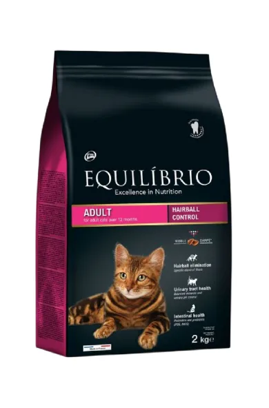 Equilibrio Cat Adult Hairball 2Kg