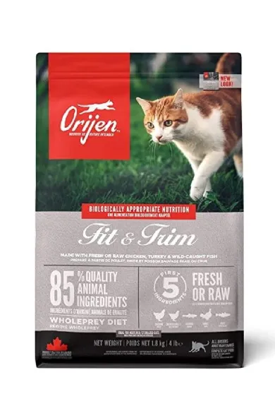 Orijen - Fit & Trim CHICKEN, WILD CAUGHT FISH & TURKEY - 1.8kg