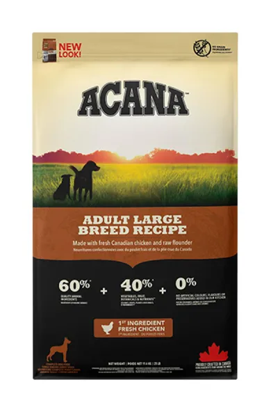 Acana Adult Large Breed Recipe Chicken & Raw Hake 11.4kg