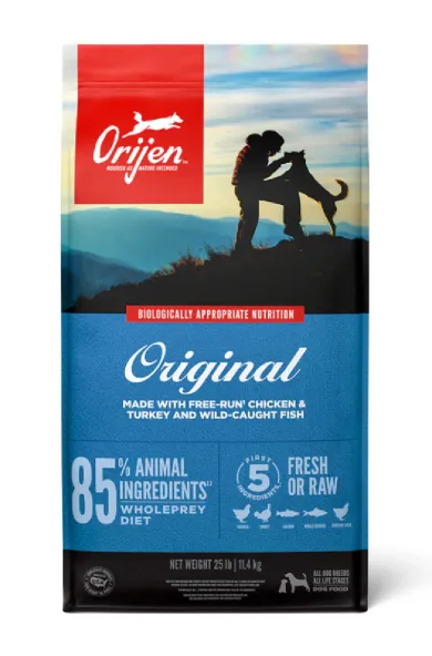 Orijen Dog Original Chicken, Turkey & Wild Caught Fish - 2kg