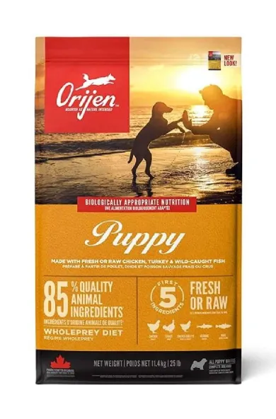 Acana Orijen Puppy Fresh Raw Chicken, Turkey & Wild Caught Fish - 340g