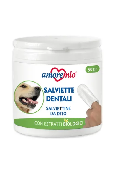 Amoremio Dental Finger Wipes 50pcs