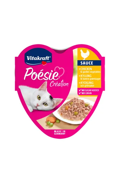 VITAKRAFT POESIE+ CHICKEN & GARDEN VEGETABLES