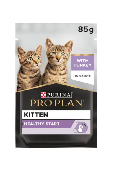 Purina ProPlan Healthy Start with Turkey for Kitten - 10x85g