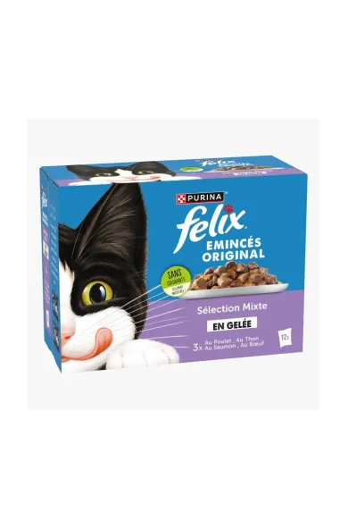 PURINA FELIX As Good as it Looks Chicken in Jelly Wet Cat - PACK OF 12