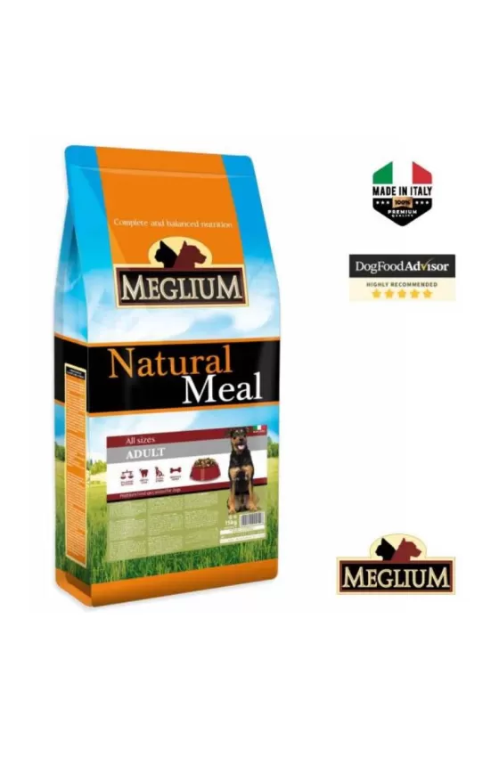 MEGLIUM DOG ADULT Beef, Chicken & Vegetables - 15KG