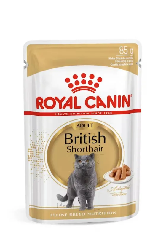 Royal Canin Wet British Shorthair Gravy 12 x 85 gr