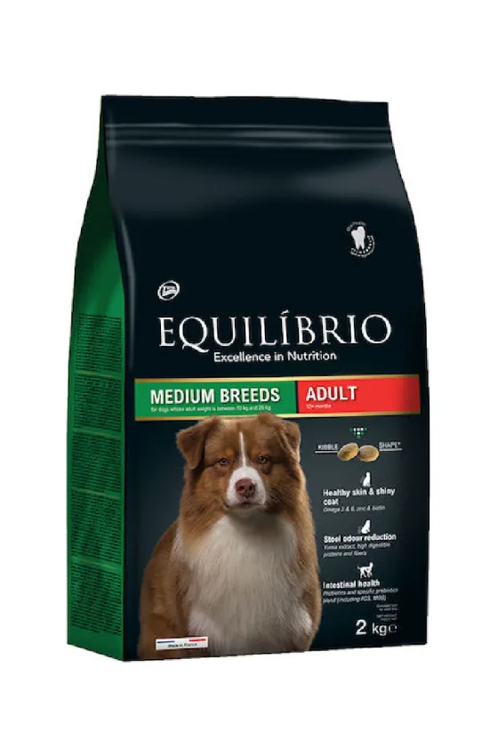 Equilibrio Dog Adult Medium Breeds 2Kg