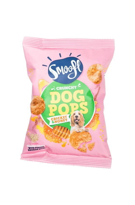 Smoofl Cricket & Honey Dog Pops