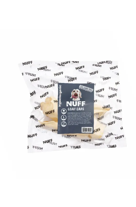 NUFF Goat Ear Dog Chews