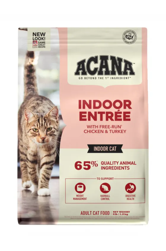 Acana CAT Indoor Entrée Chicken & Herring - 1.8kg