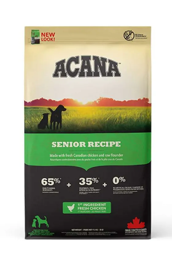 Acana Senior Dog Recipe Chicken & Raw Hake 6kg