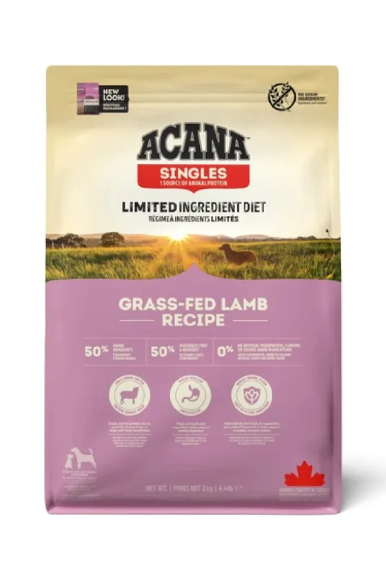 Acana Dog Singles Grass-Fed Lamb Recipe 2kg