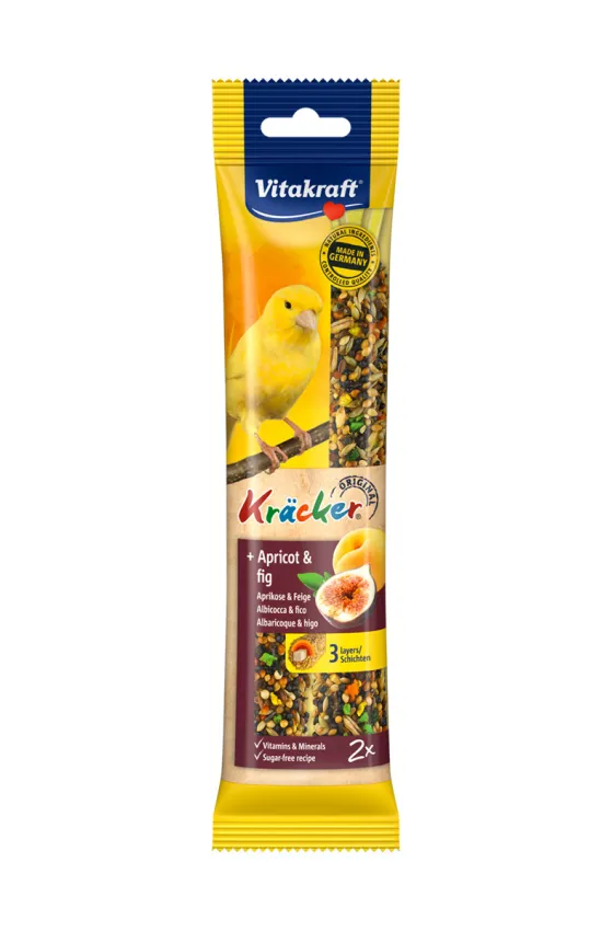 VITAKRAFT CANARY KRACKER APRICOT & FIG