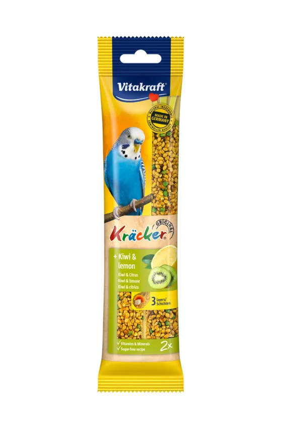 VITAKRAFT BUDGIE KRACKER KIWI & LEMON