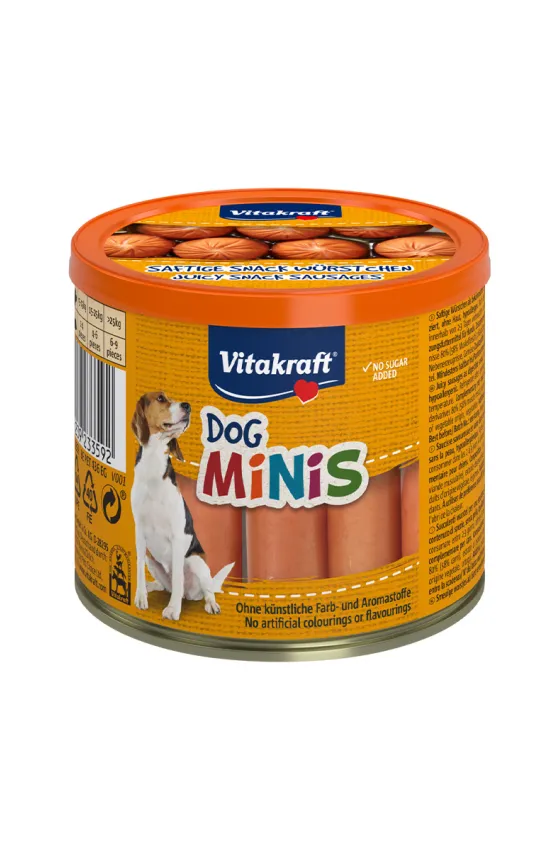 VITAKRAFT DOG MINIS SNACK SAUSAGES